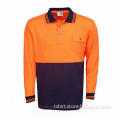 Men's work clothes/polo shirt/men's long-sleeved work wear/polo shirt